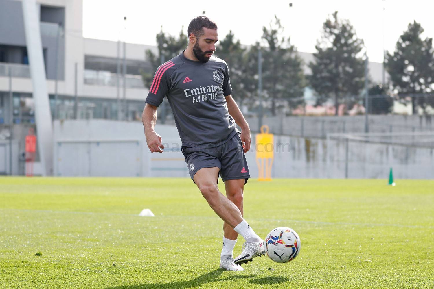 Начо Фернандес и Дани Карвахаль тренировались на поле