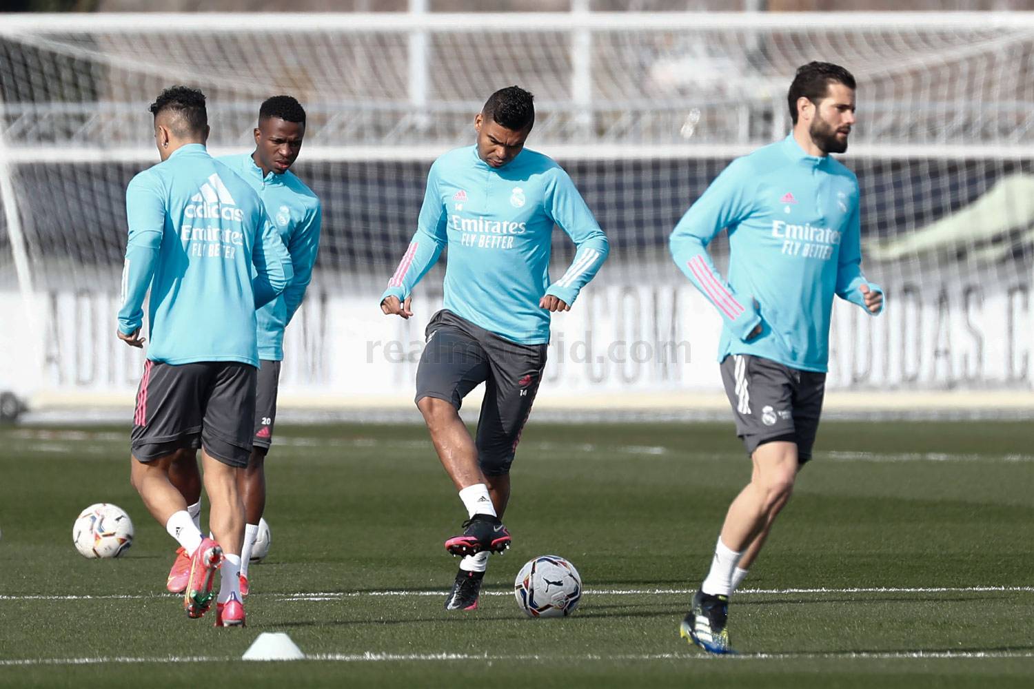 Команда продолжает готовиться к матчу с «Вальядолидом»