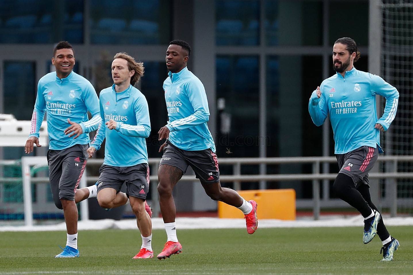 Состоялась первая на неделе тренировка