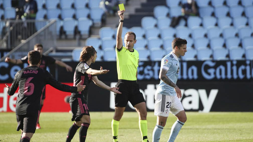 «Реал Мадрид» считает жёлтую карточку Модрича не случайной и обжалует её