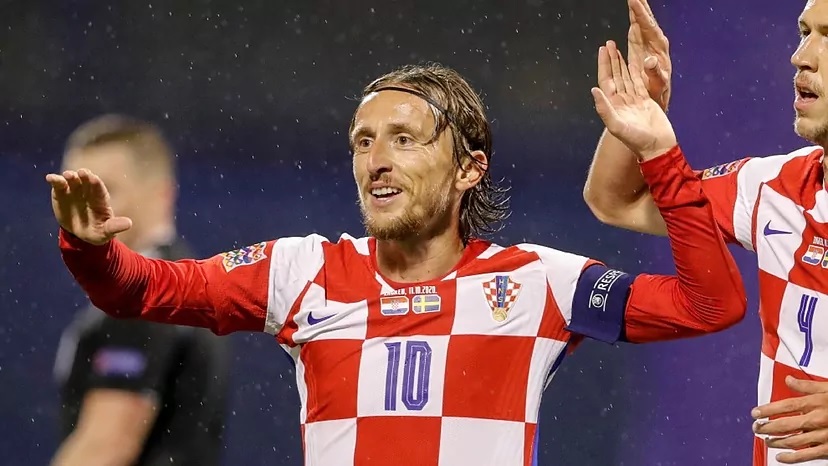 Лука Модрич – рекордсмен сборной Хорватии