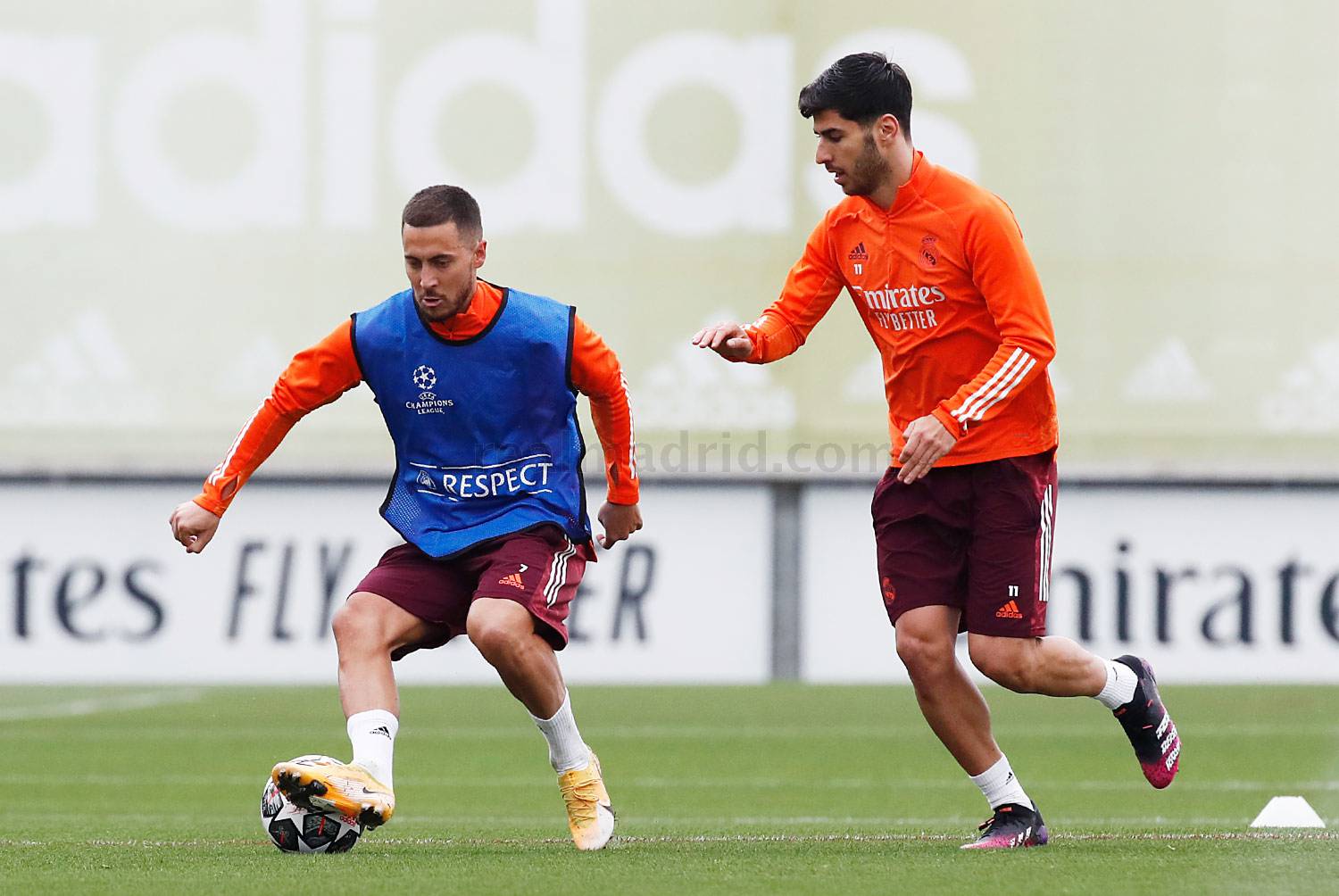 Последняя тренировка перед матчем с «Челси»