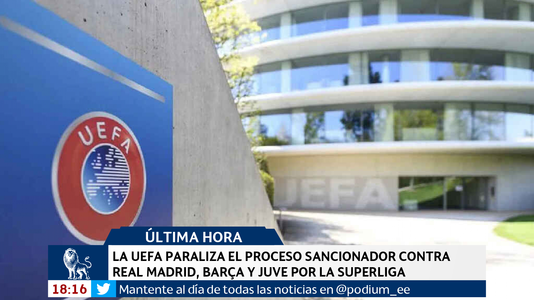 УЕФА приостановило дисциплинарный процесс против клубов-участников Суперлиги