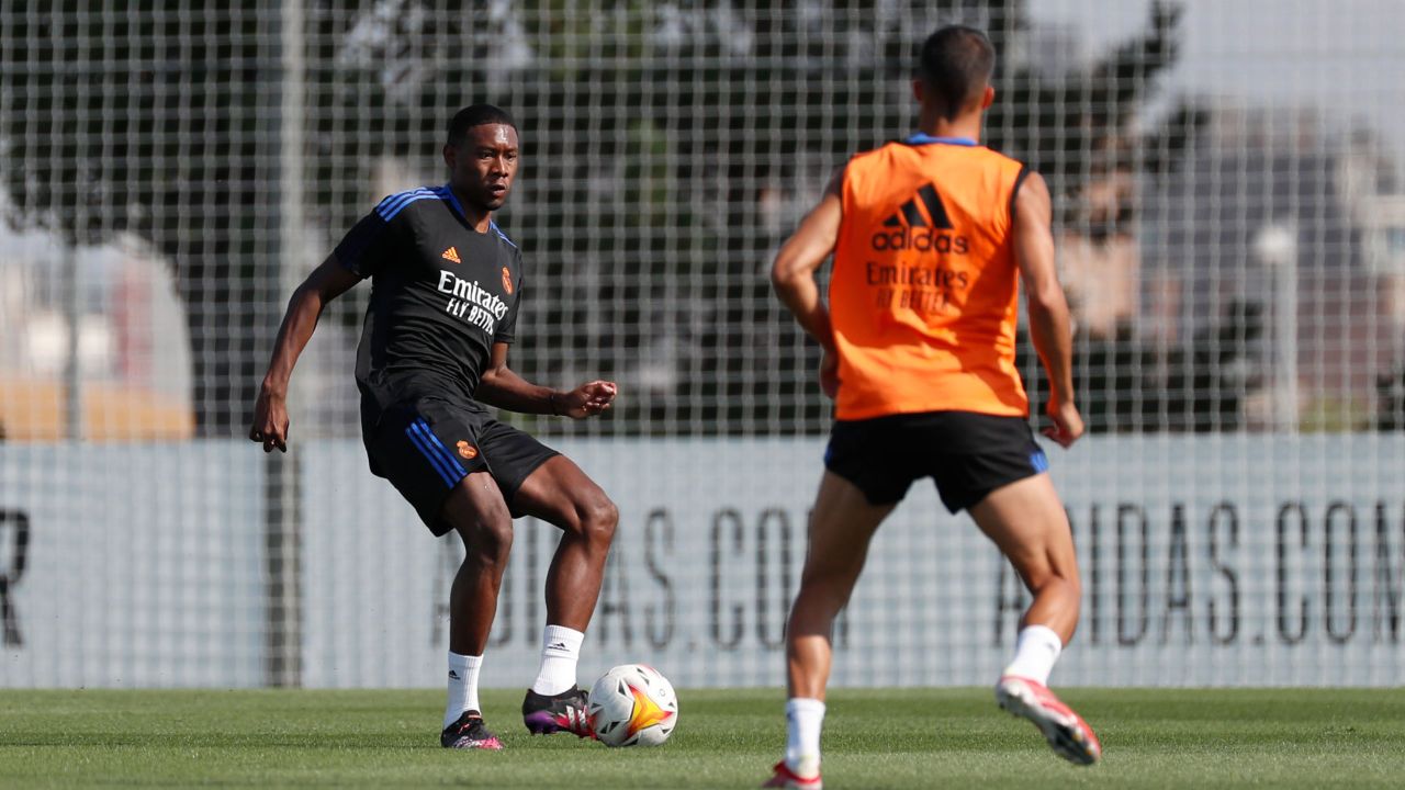 Дэвид Алаба провел первую тренировку с «Мадридом»