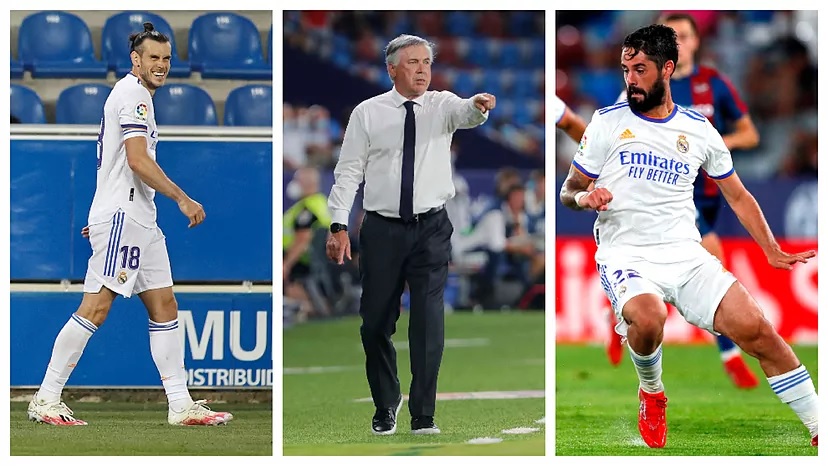 Анчелотти заставил Иско и Бэйла включиться в работу