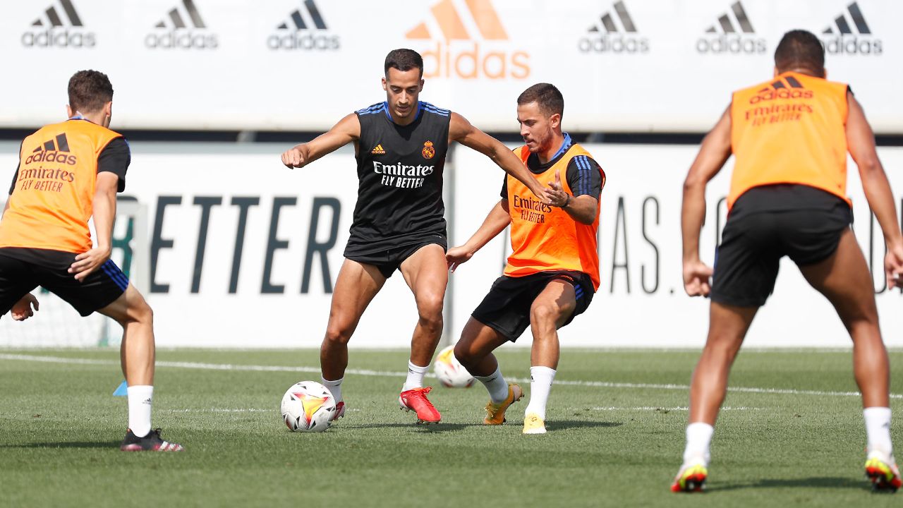 Марсело провел часть тренировки в общей группе