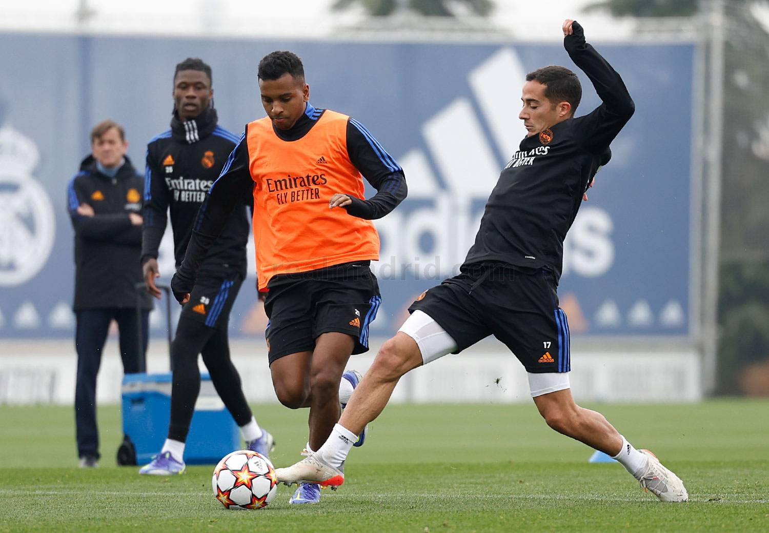 Команда готовится к матчу Лиги Чемпионов