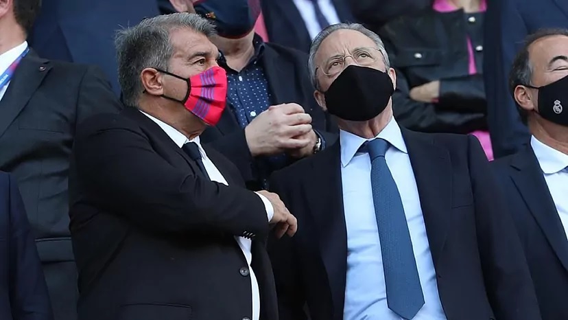 Флорентино Перес ждет отрицательного ПЦР теста Жоана Лапорты, чтобы поехать в Эр-Рияд