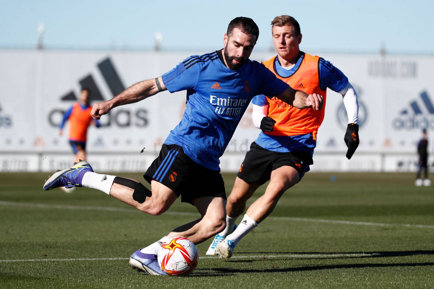 Команда продолжает подготовку к матчу Кубка