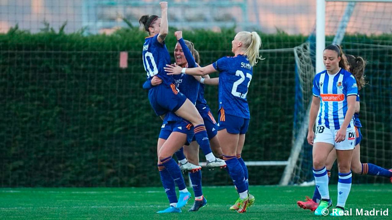 «Реал Сосьедад Ж» – «Реал Мадрид Ж» 1-3. Четвертая победа подряд в чемпионате