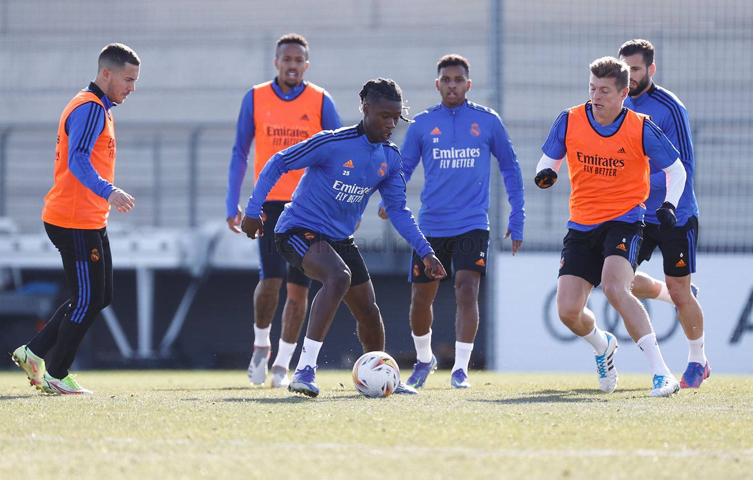 Последняя тренировка перед матчем с «Гранадой»