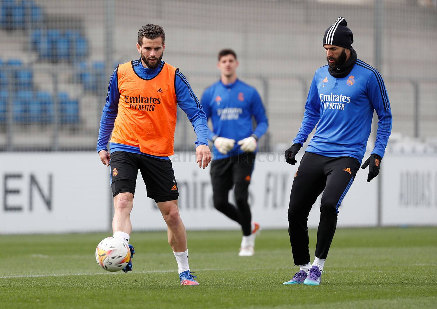 Команда продолжает готовиться к матчу с «Мальоркой»