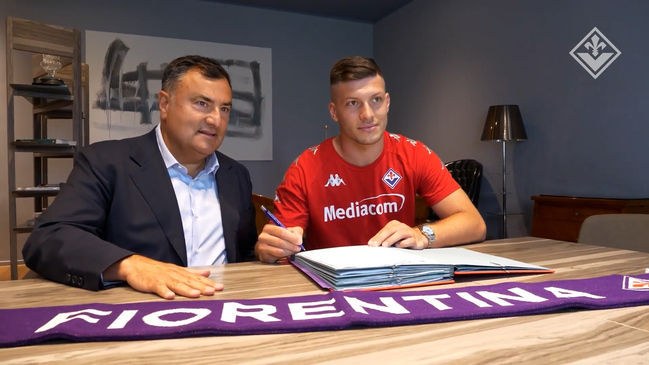 Лука Йович перешел в «Фиорентину»