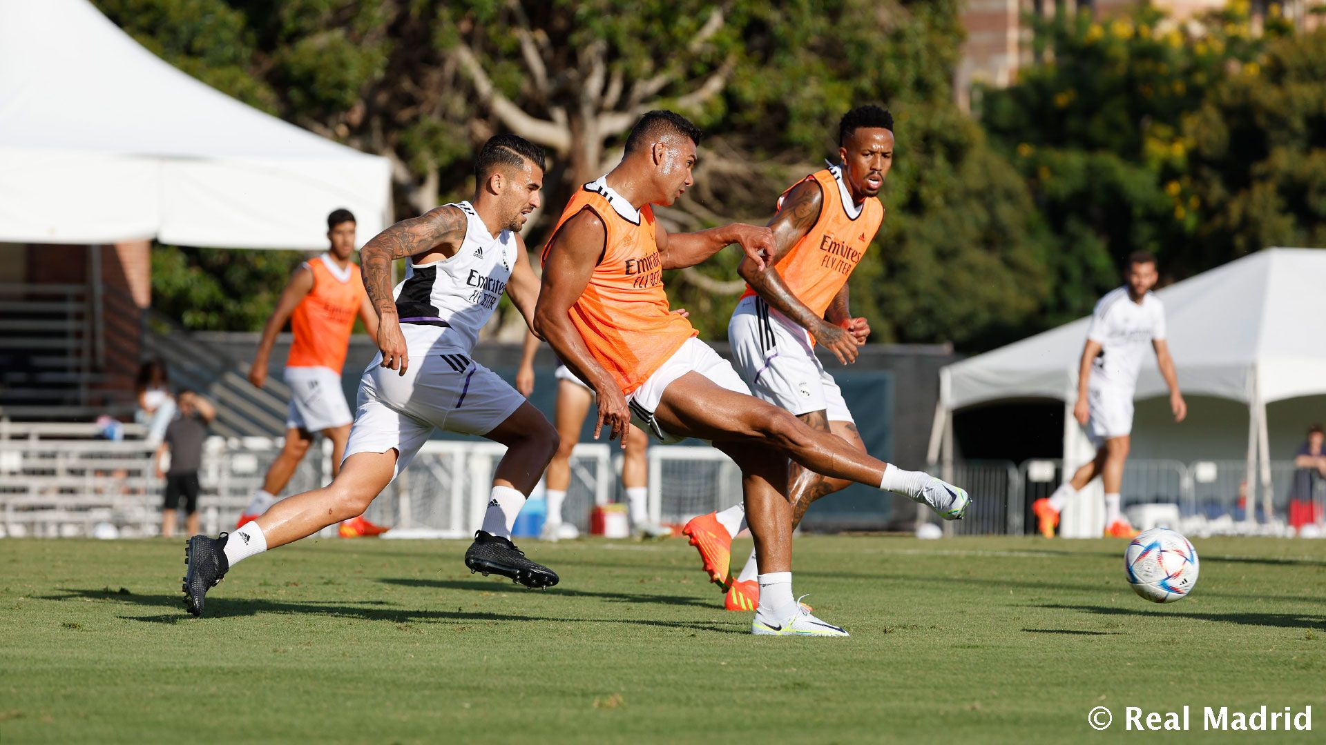 Команда провела вторую тренировку в Лос-Анджелесе