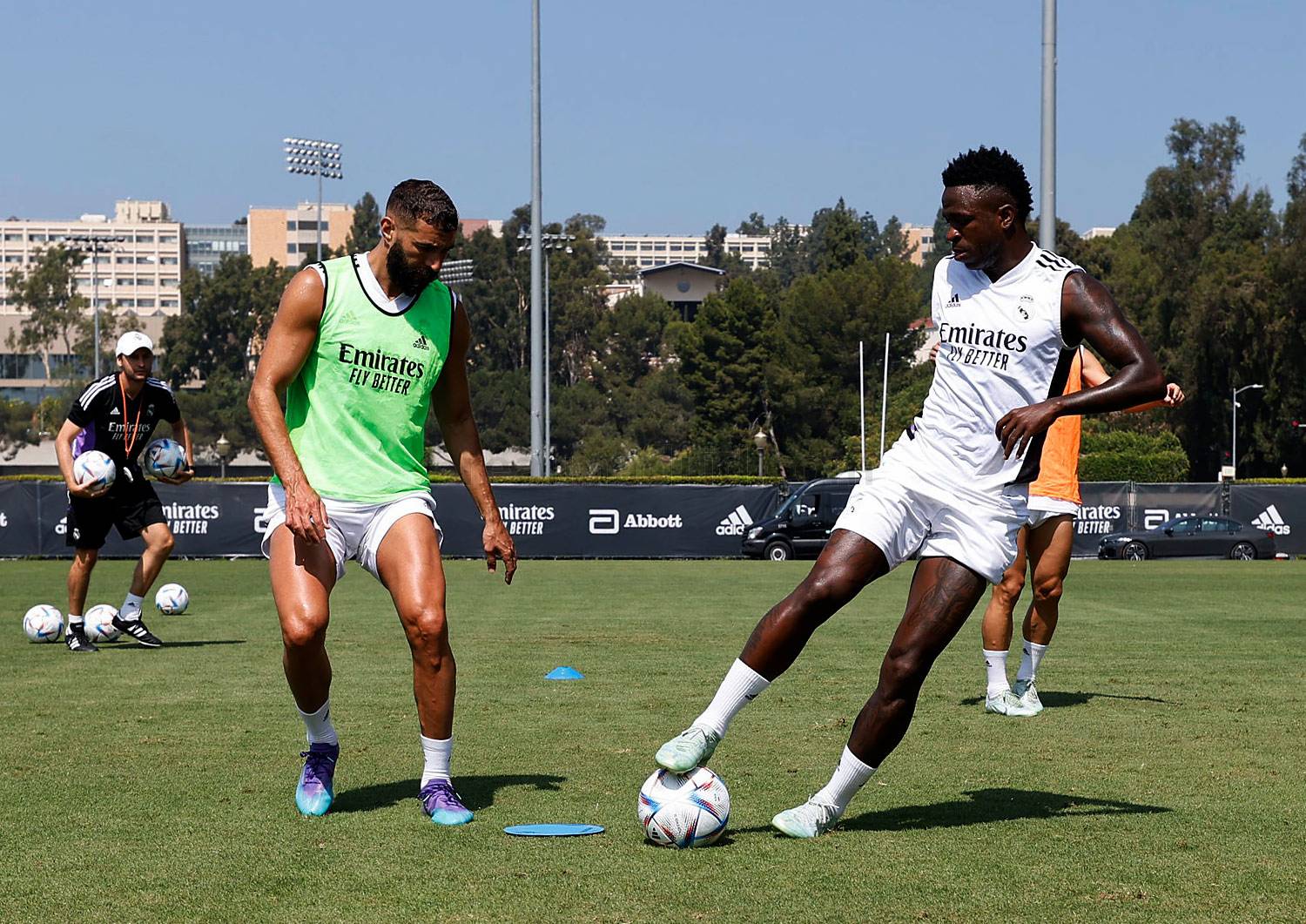 Заключительная тренировка перед вторым матчем предсезонки