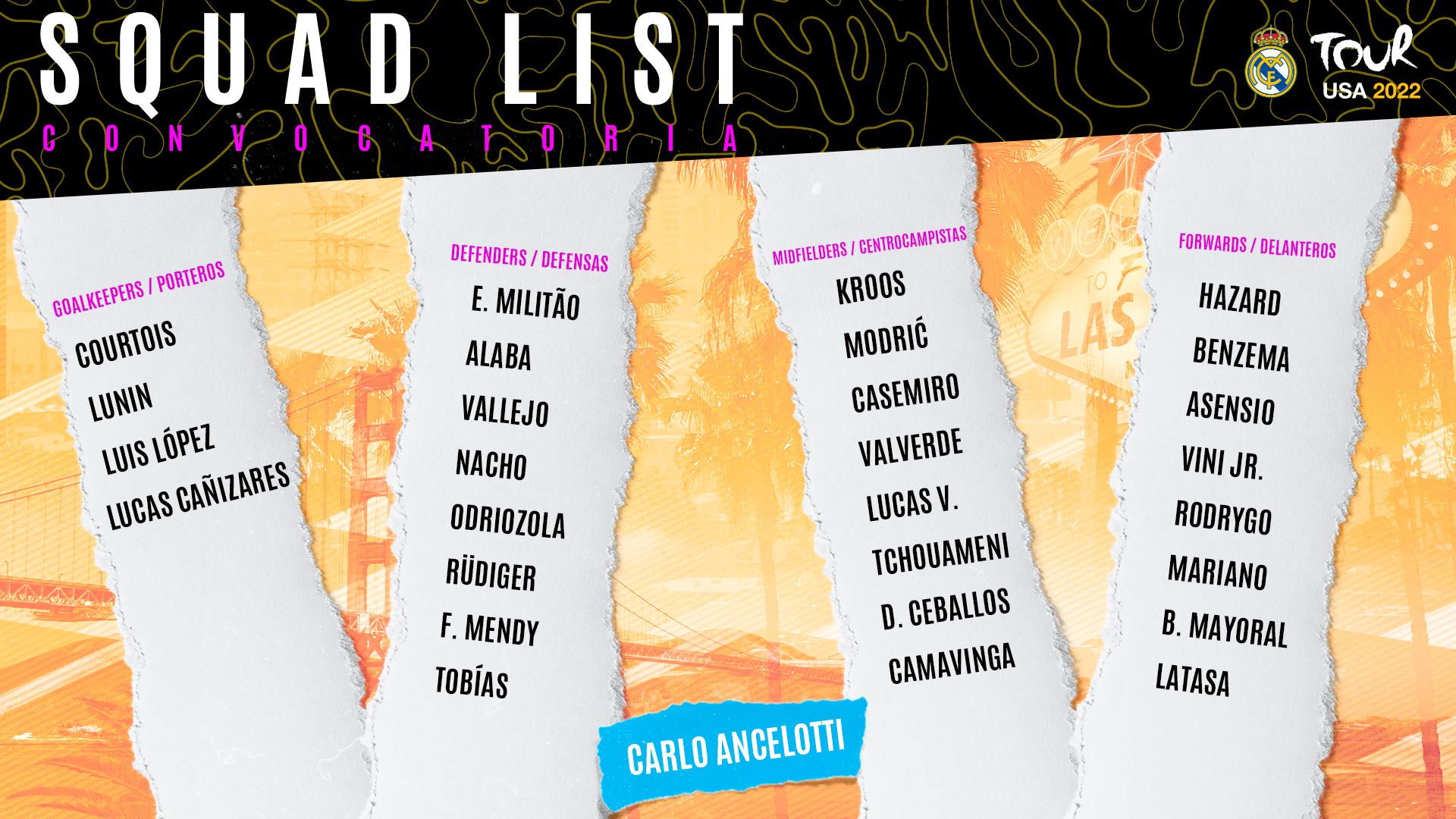 Заявка на игру с «Америкой»