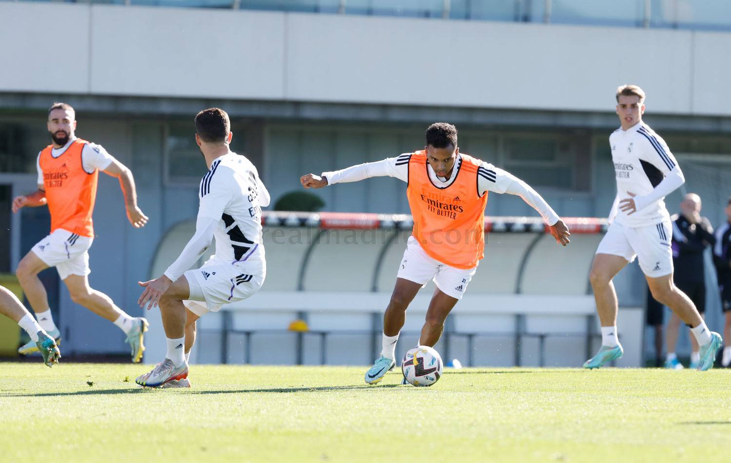 Бензема и Рюдигер не тренировались с группой