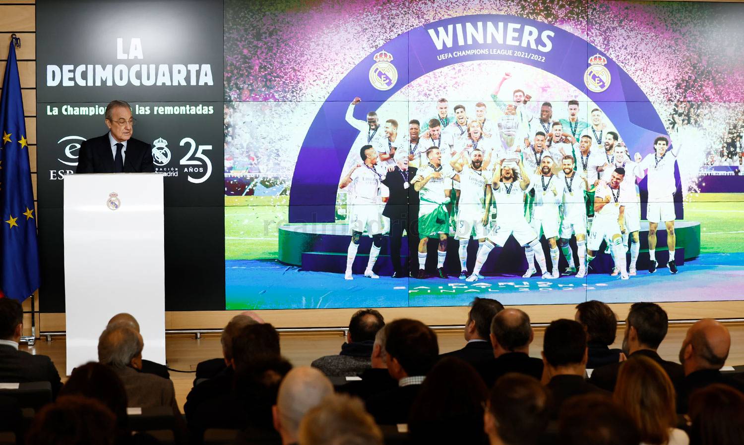 Фонд «Реал Мадрид» представил книгу «La Decimocuarta. The Champions of the comeback»