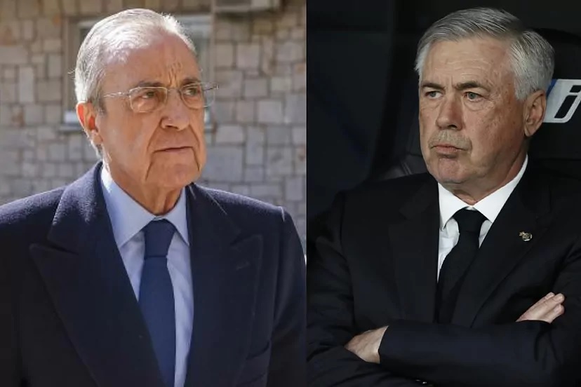 Флорентино Перес и Карло Анчелотти провели встречу после поражения от «Реал Сосьедад»