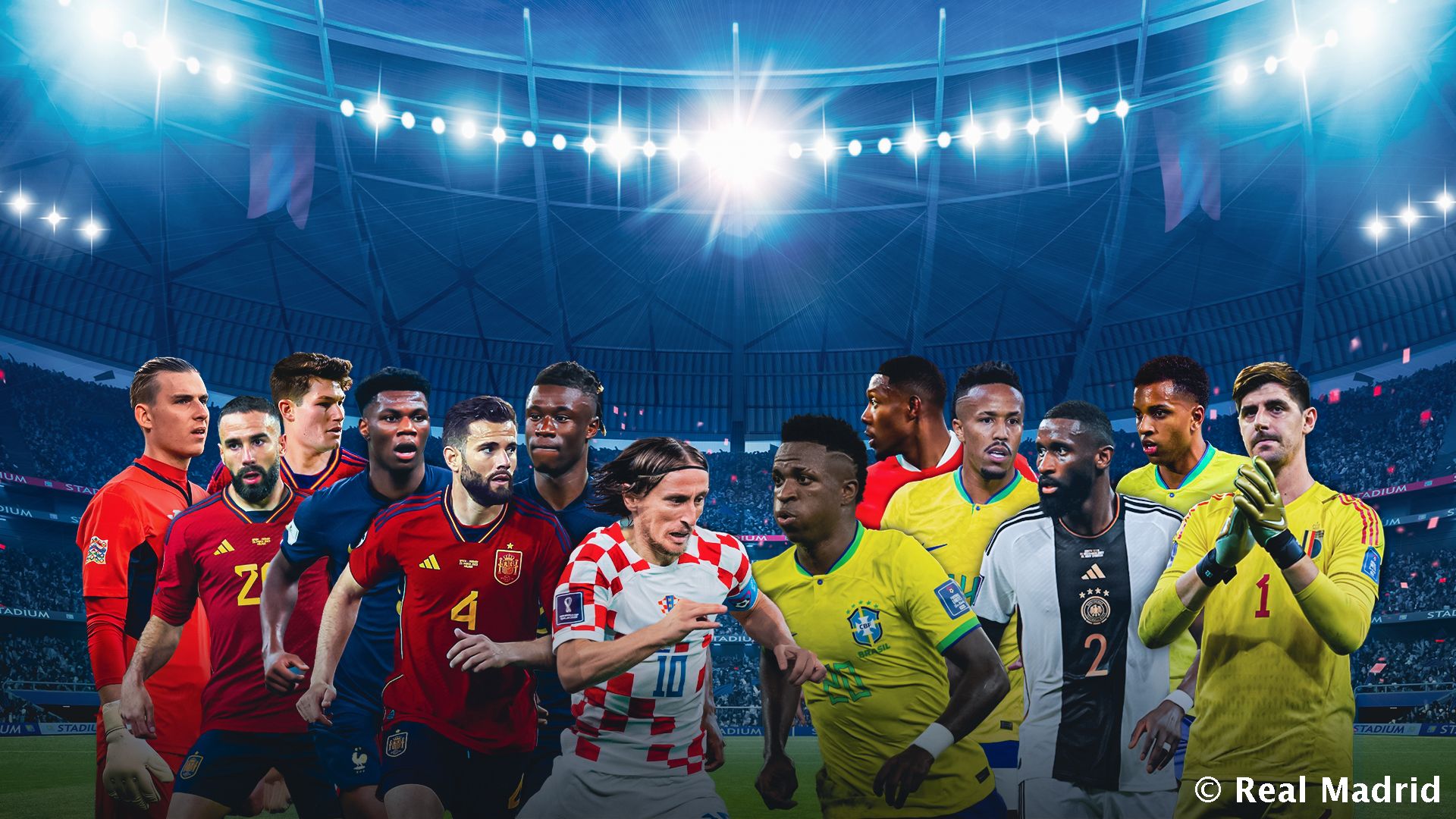 Расписание и результаты матчей мадридистов, получивших вызов в свои национальные сборные