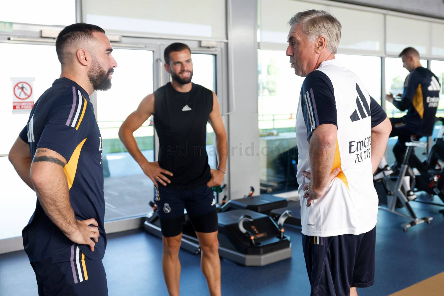 Начо, Карвахаль и Хоселу присоединились к тренировкам