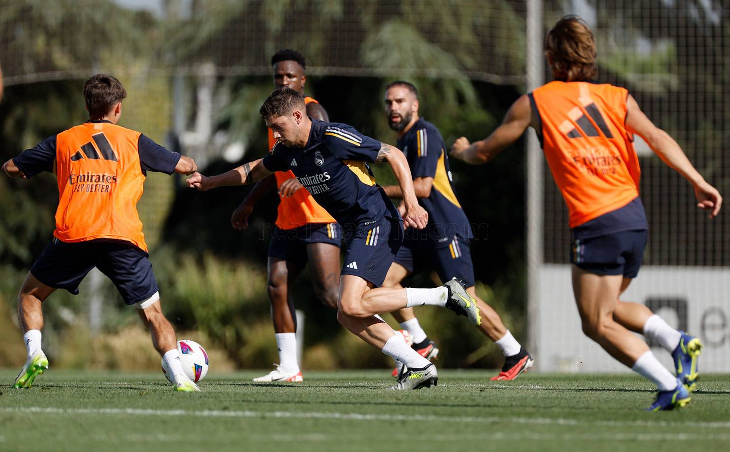 Последняя тренировка перед матчем с «Альмерией»