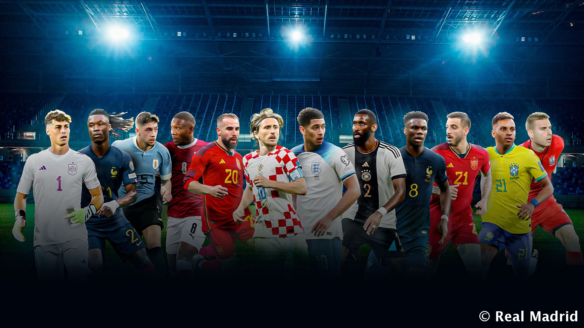 Игроки «Мадрида» вызваны в национальные сборные