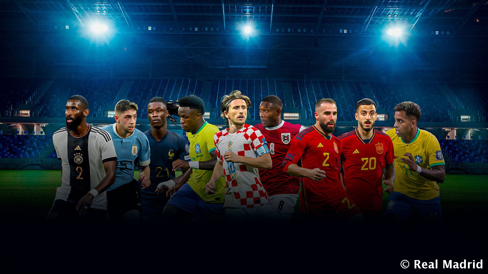 9 мадридистов были вызваны в сборные