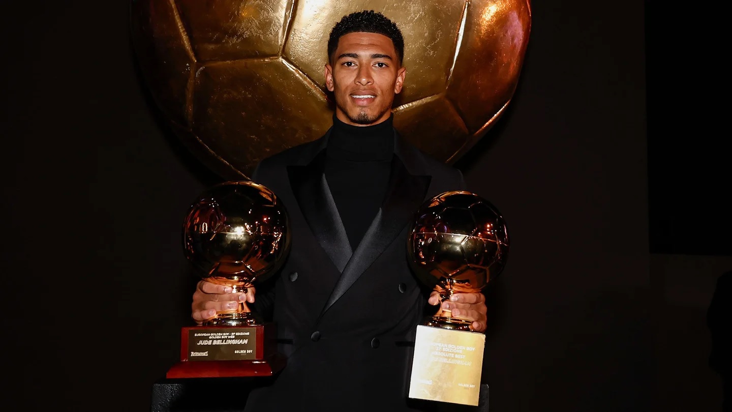 Джуд Беллингем «купается» в золоте