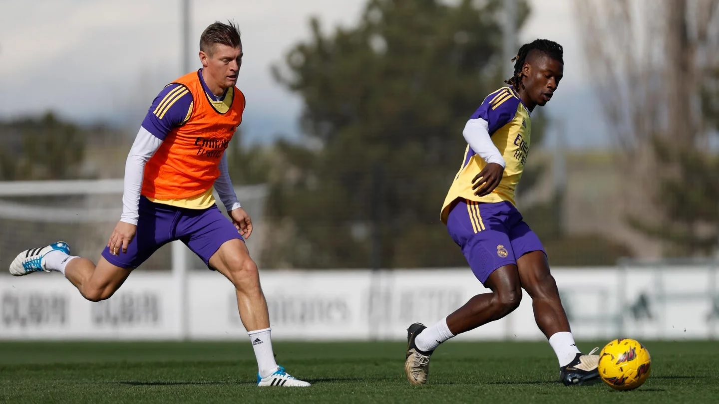 Беллингем и Рюдигер продолжают тренироваться отдельно от команды