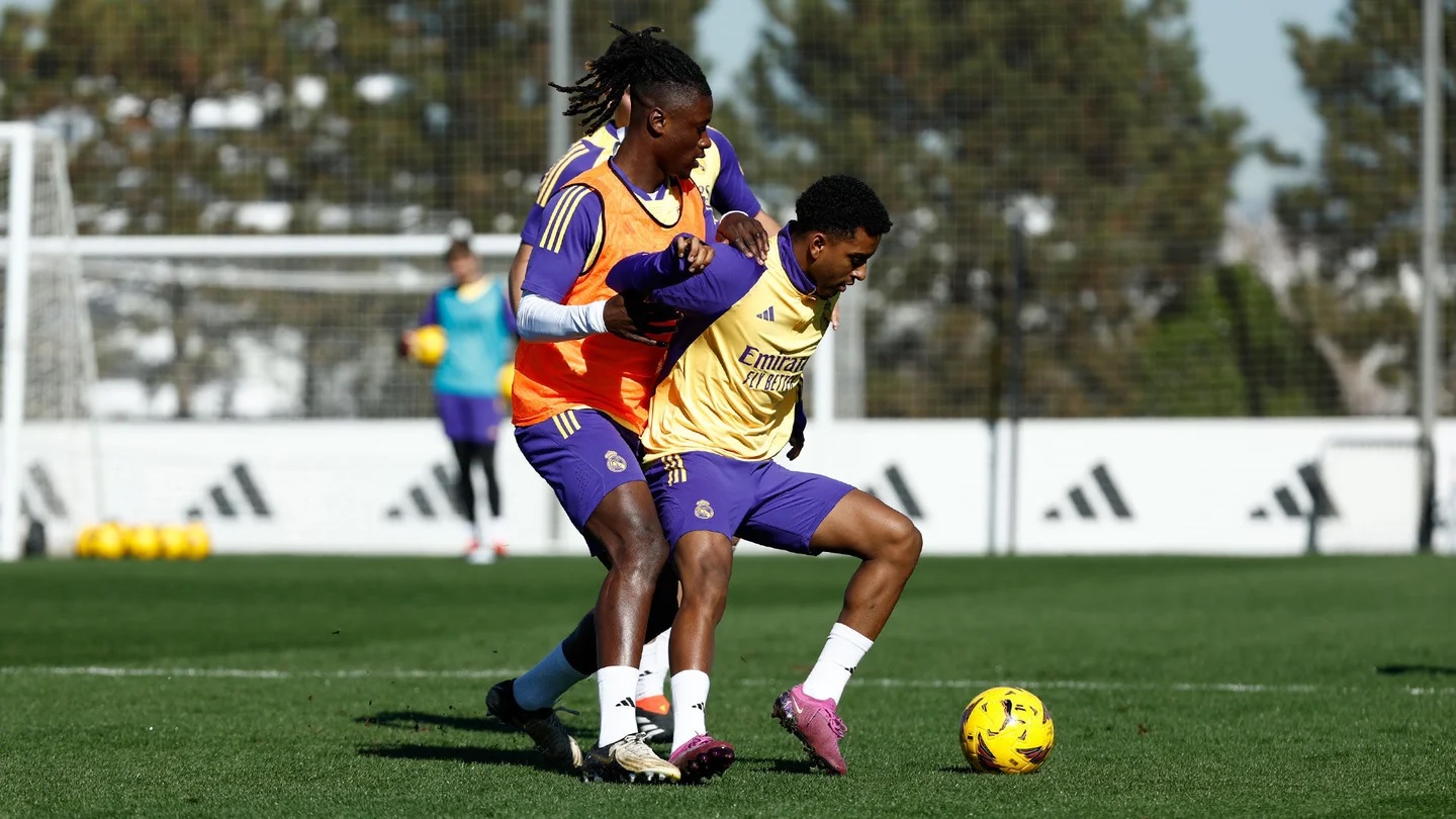 Заключительная тренировка перед поездкой на «Вальекас»