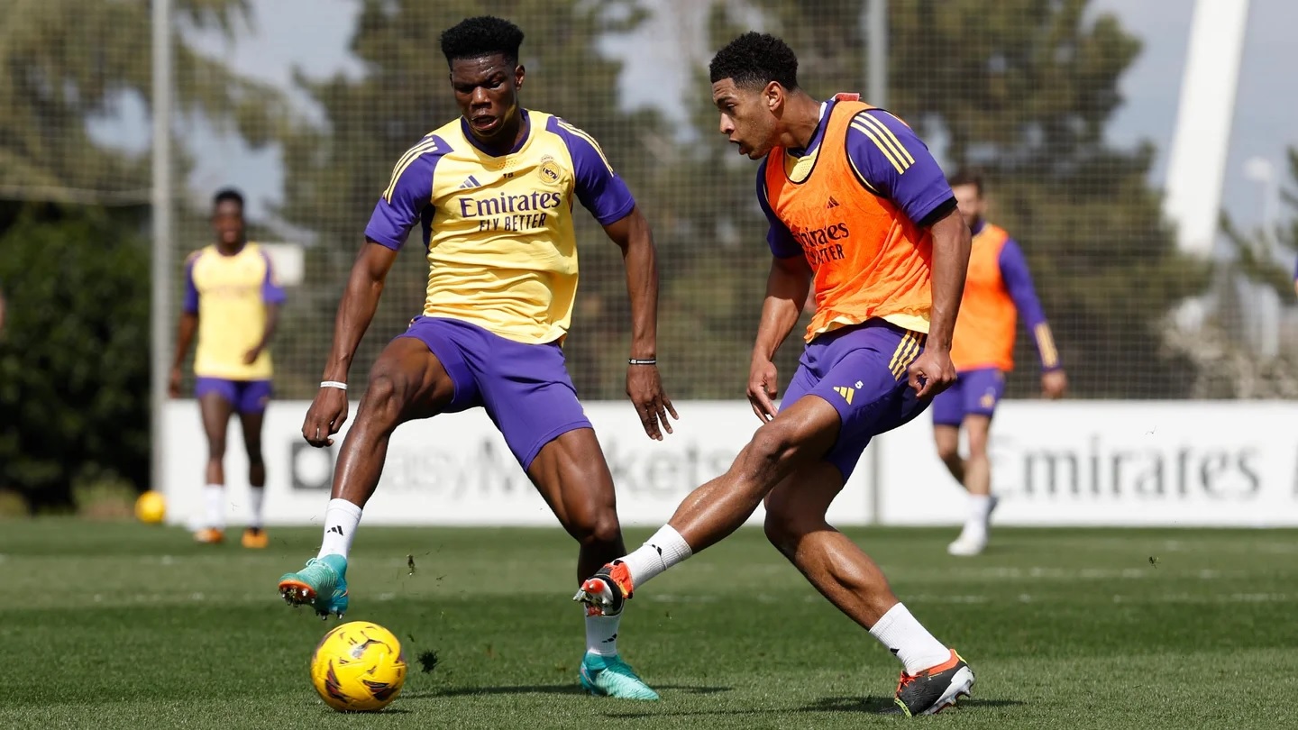 Команда продолжает подготовку к матчу против «Осасуны»