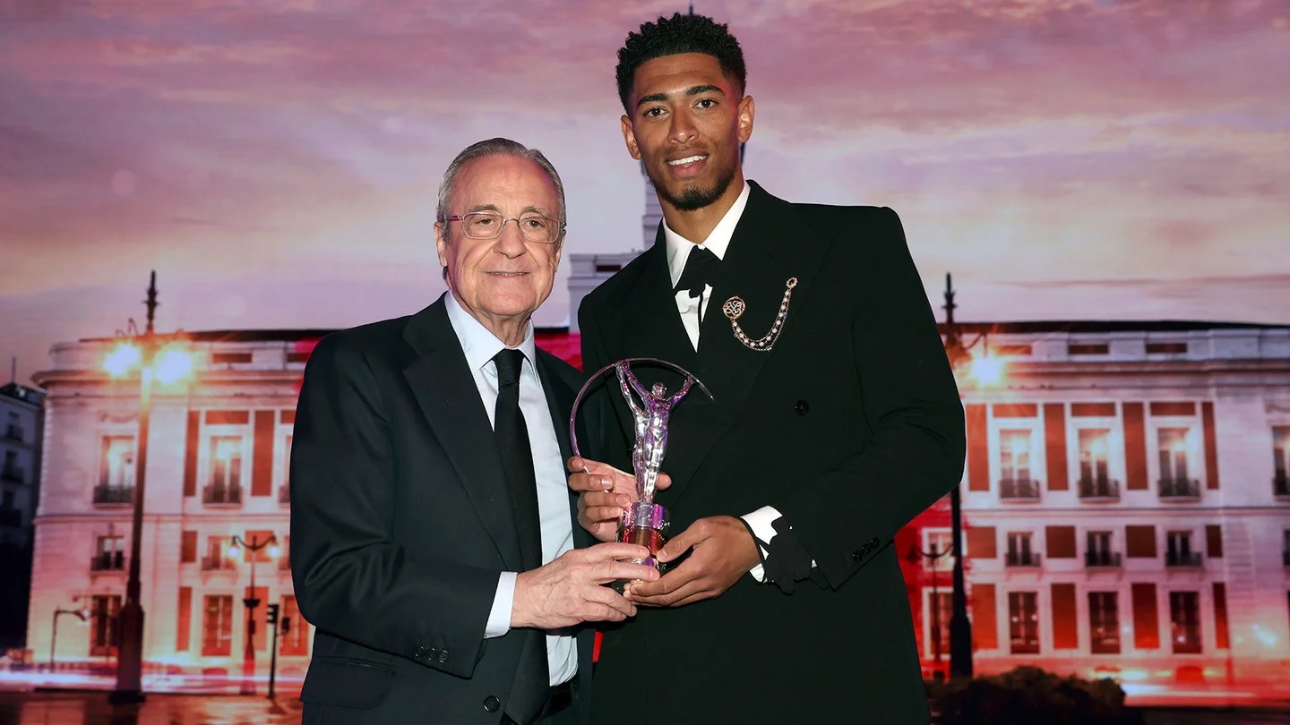 Джуд Беллингем получил награду «Прорыв года» от Laureus