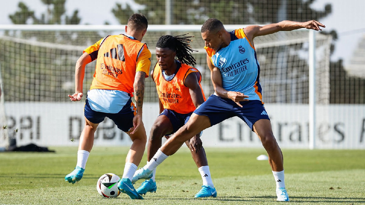 «Мадрид» проводит интенсивные тренировки