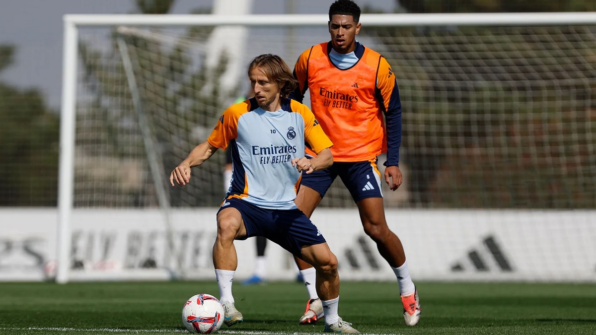 Заключительная тренировка перед матчем с «Алавесом»