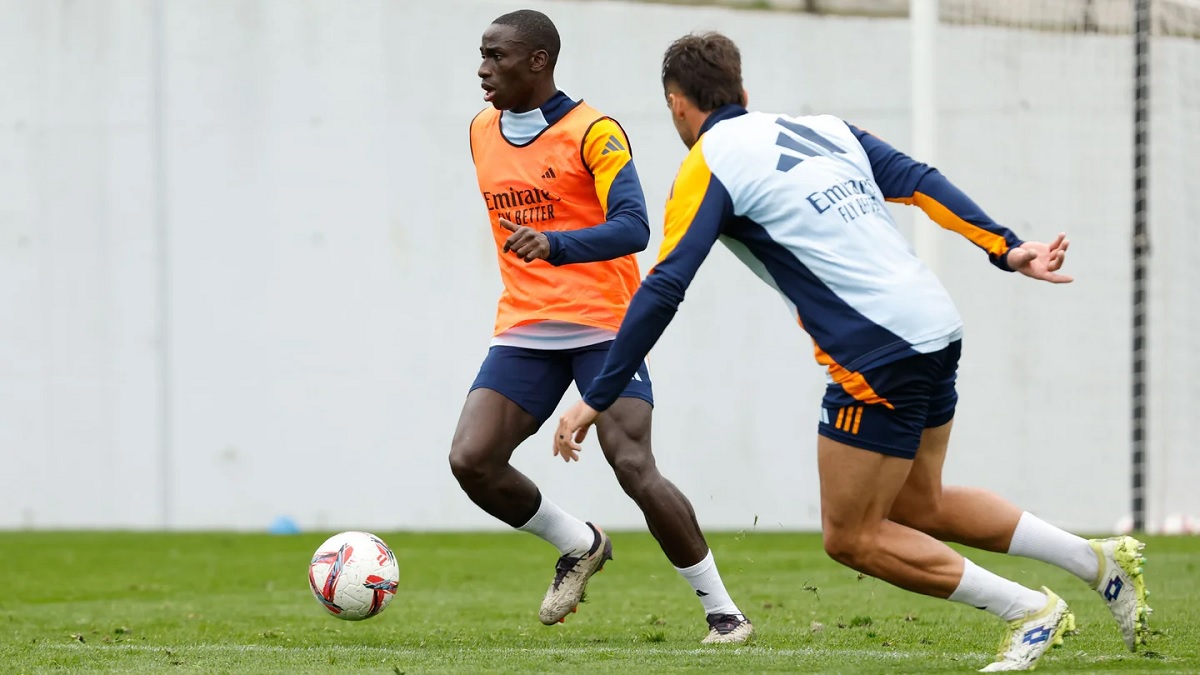 Очередная тренировка в Вальдебебас