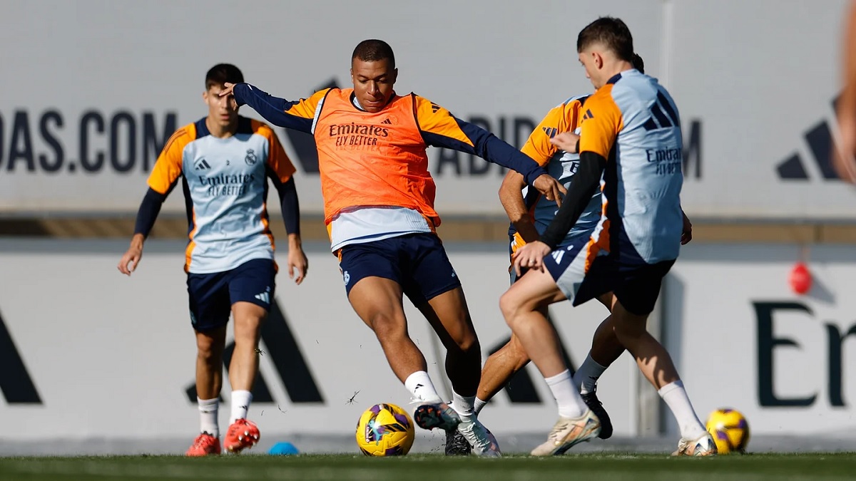 Заключительная тренировка перед матчем с «Хетафе»