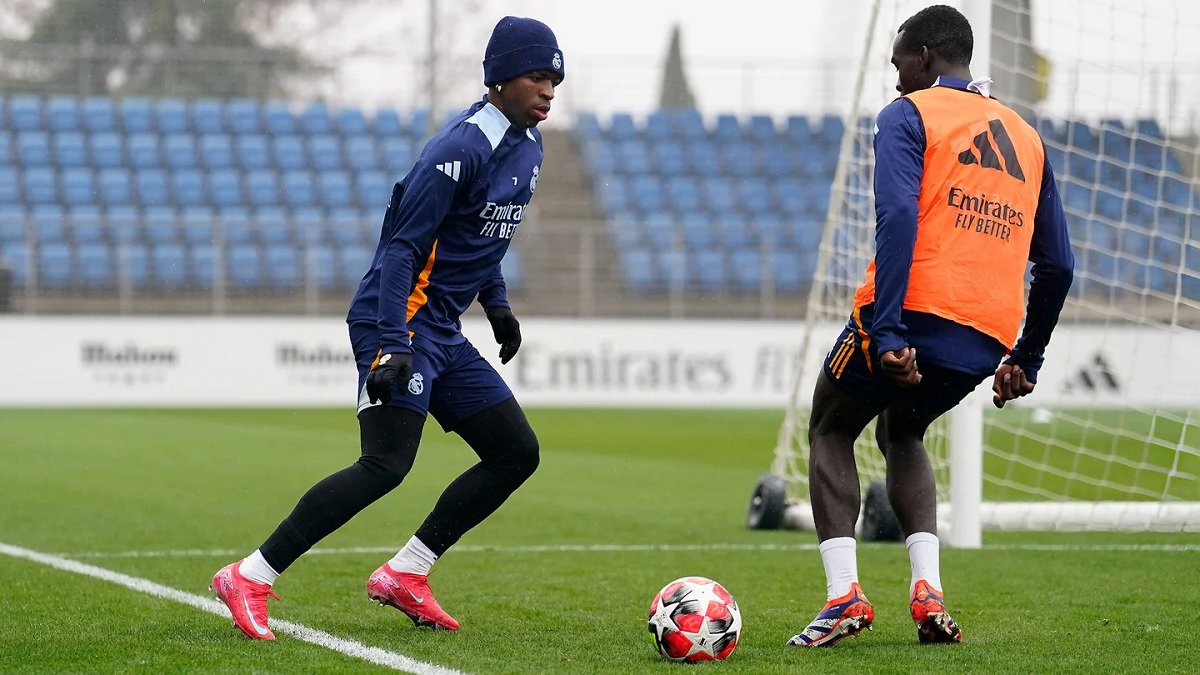 Команда готовится к матчу Лиги Чемпионов