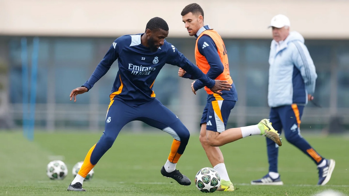 «Мадрид» готовится к матчу с «Сити»