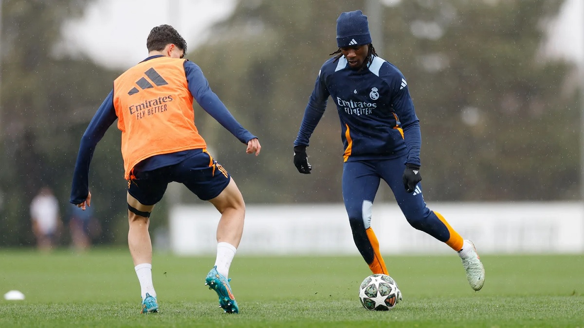 Команда готовится к матчу Лиги Чемпионов