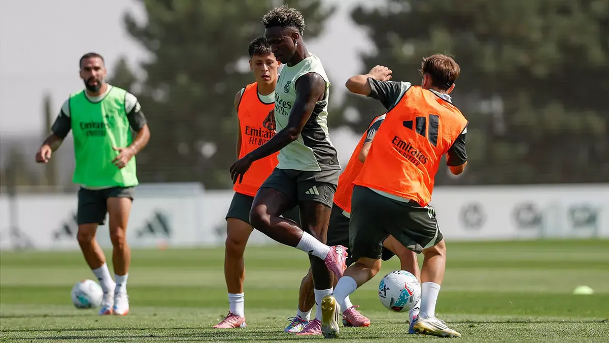 Интенсивная тренировка во второй день предсезонки