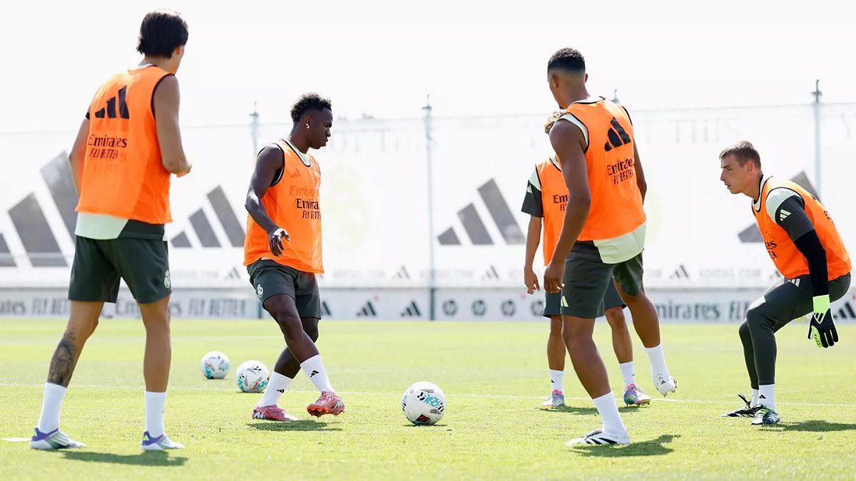 Очередная двойная тренировка в Вальдебебас