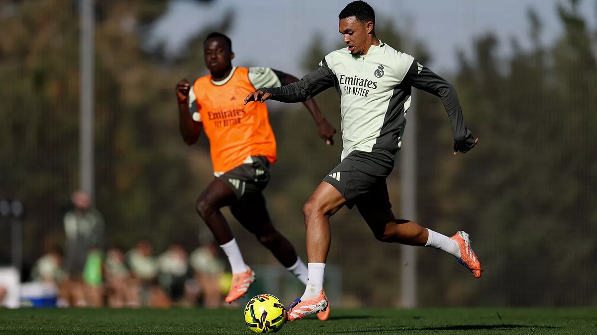 Очередная тренировка в Вальдебебас