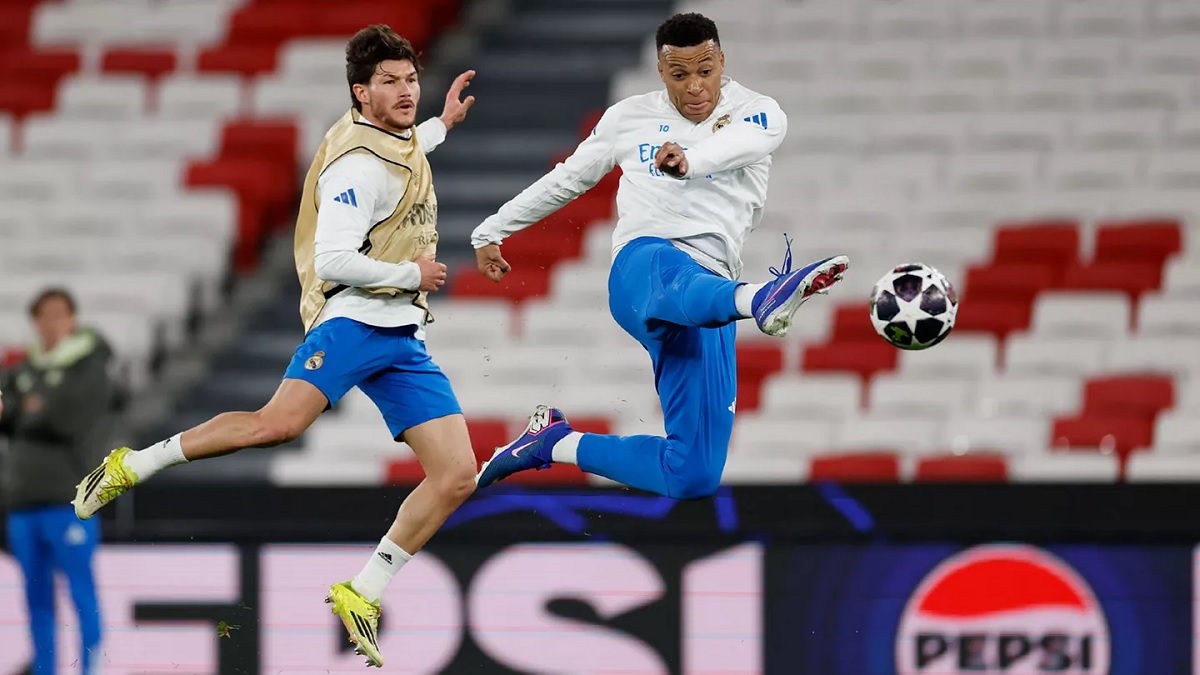 Команда провела тренировку в Лиссабоне