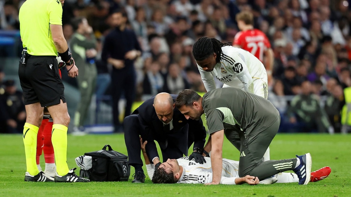 Асенсио дома: обошлось без серьезных травм после страшного падения