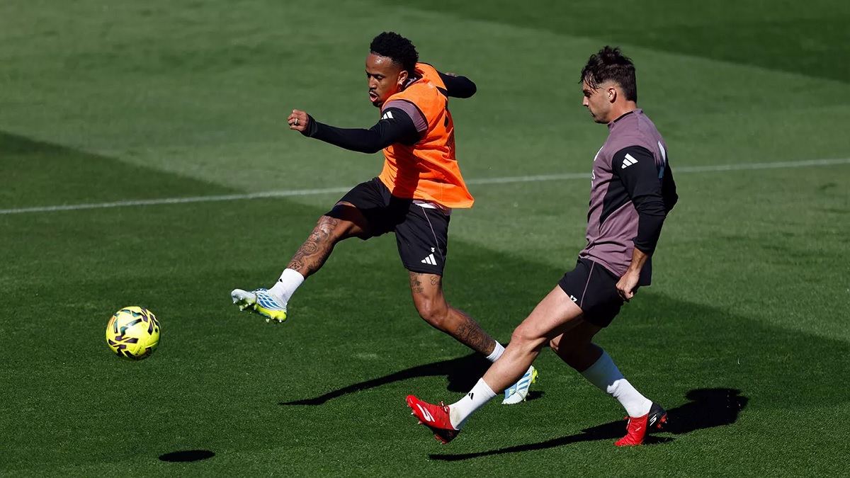 «Мадрид» продолжает тренировки