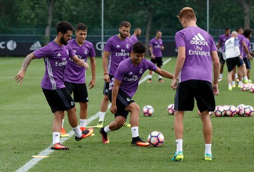 Entrenamiento del Real Madrid