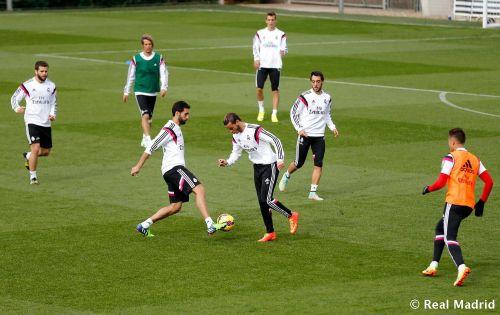 Entrenamiento del Real Madrid