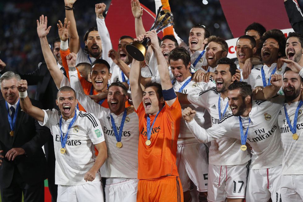 Реал Мадрид. Как выглядит Supercopa de Europa чемпионата Испании. Клуба в 2014 году